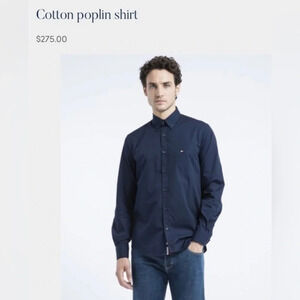 Paul & Shark Yachting Men’s Cotton Poplin Button Down Shirt